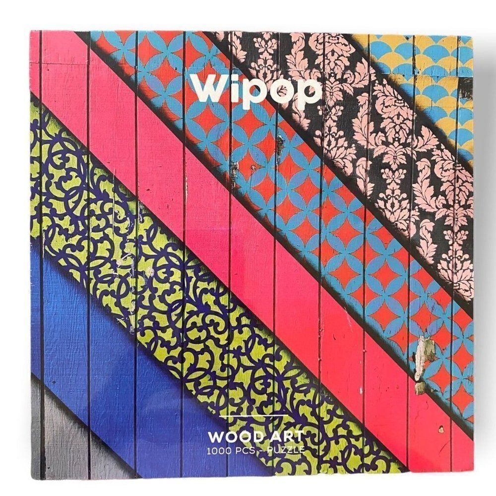 Wipop Wood Art 1000 piece puzzle‎ brand new sealed
